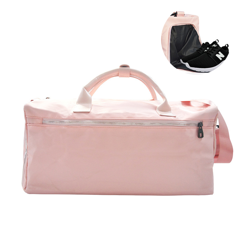 travel bag  pink Dry and wet separation  wholesale overnight  travel weeked waterproof custom women  sac de voyage duffle bag
