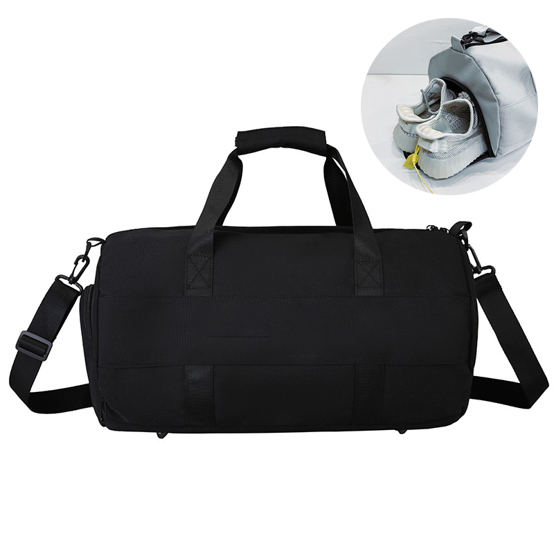 gym bag Oxford waterproof Dry and wet  separation sport custom  duffle with shoe compartment travel bag