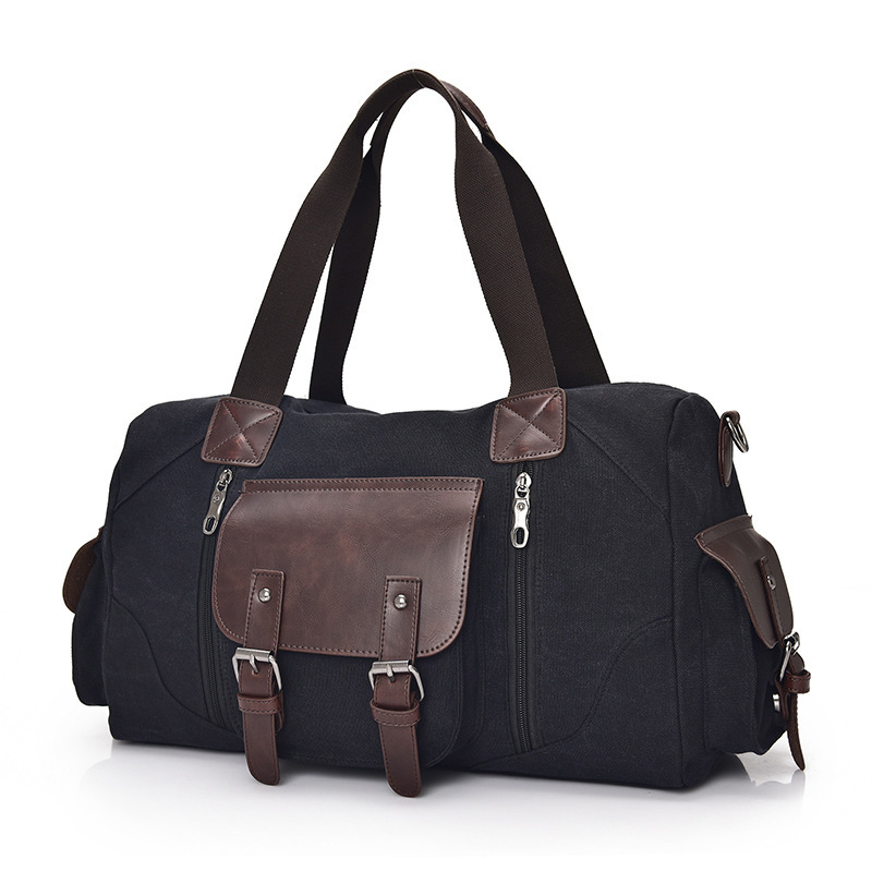 travel bag canvas Retro overnight weekend traveling  for men  custom  sac de voyage duffle bag
