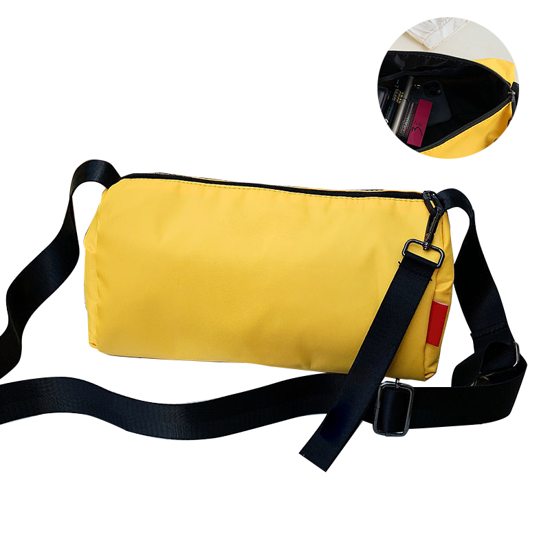 travel bag High capacity Cylinder nylon luggage  custom print sac de voyage travel bag
